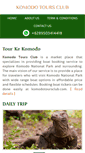 Mobile Screenshot of komodotoursclub.com